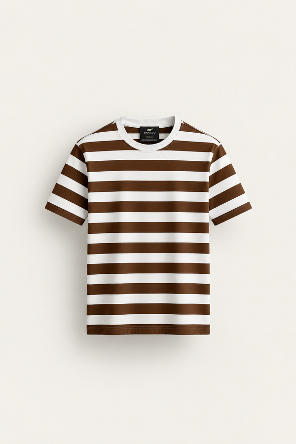 Mustard Stripes Tshirt