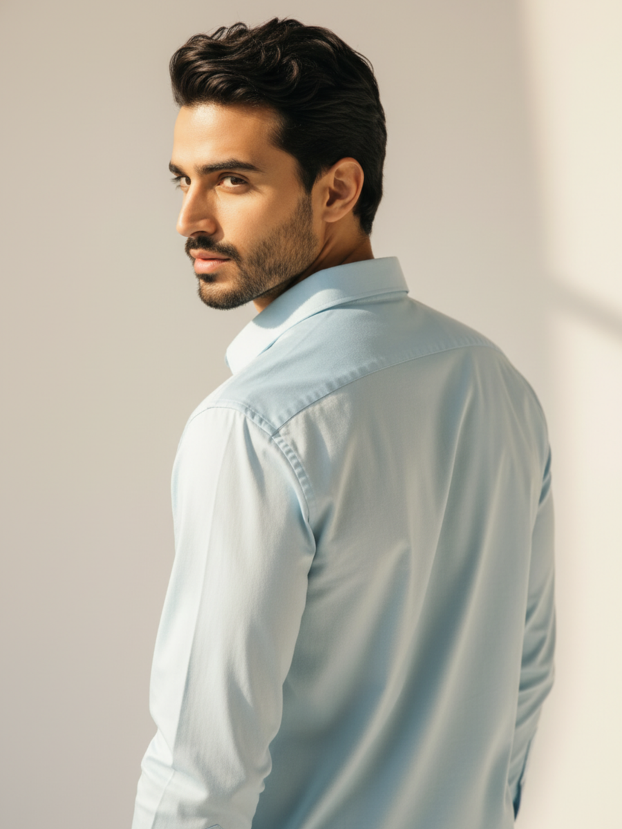 Skyblue Twill Shirt