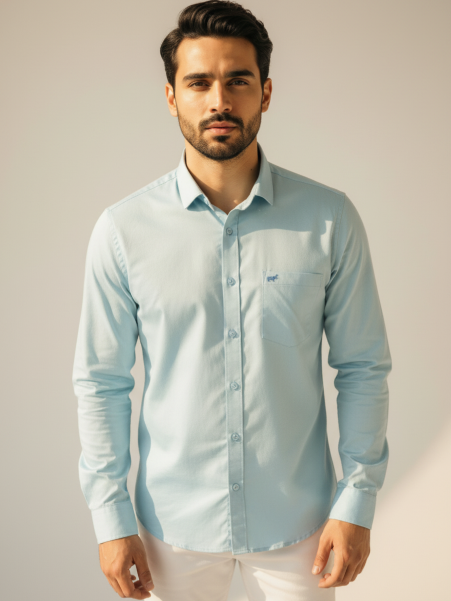 Skyblue Twill Shirt