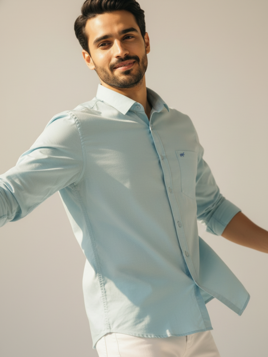 Skyblue Twill Shirt