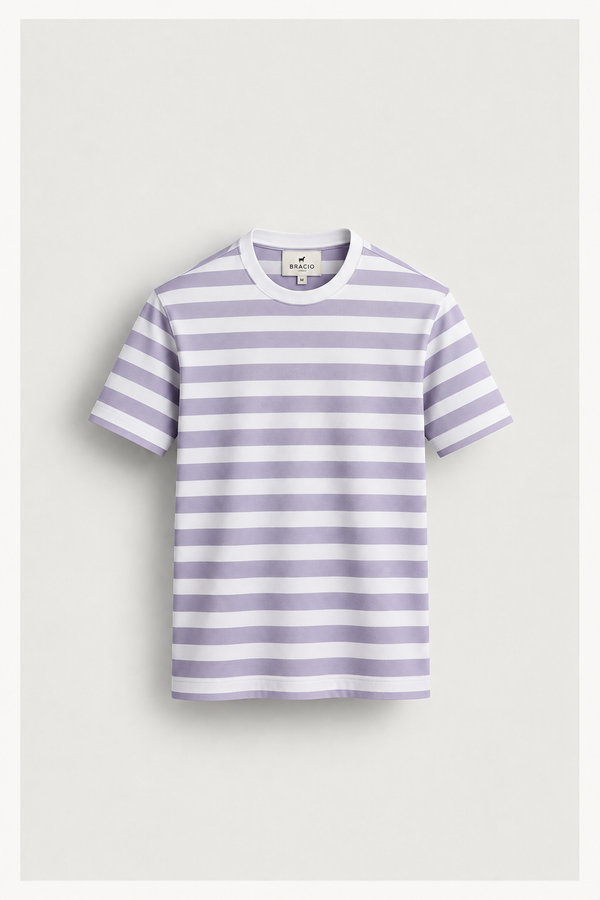 Lilac Stripes Tshirt