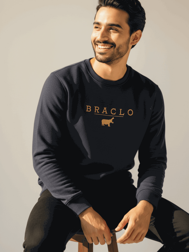 Navy Blue Sweatshirt