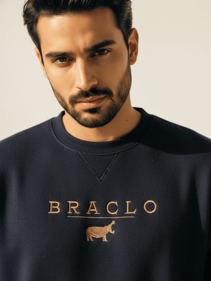 Navy Blue Sweatshirt