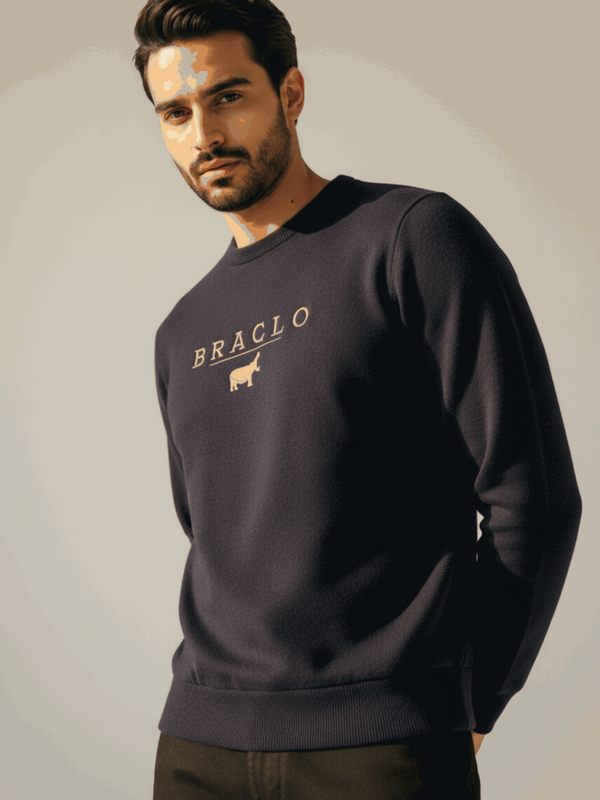 Navy Blue Sweatshirt