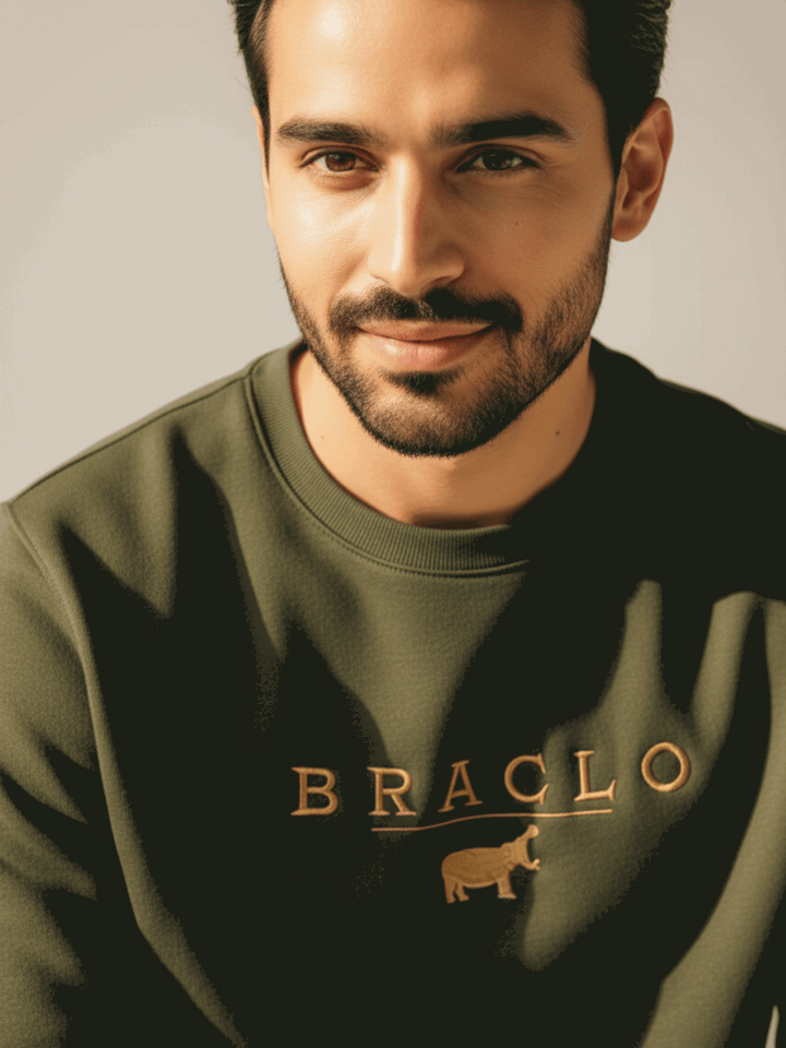 Olive Green Sweatshirt