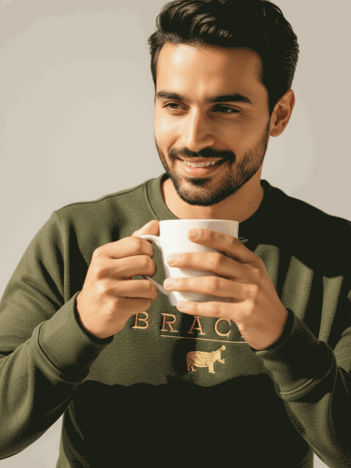 Olive Green Sweatshirt