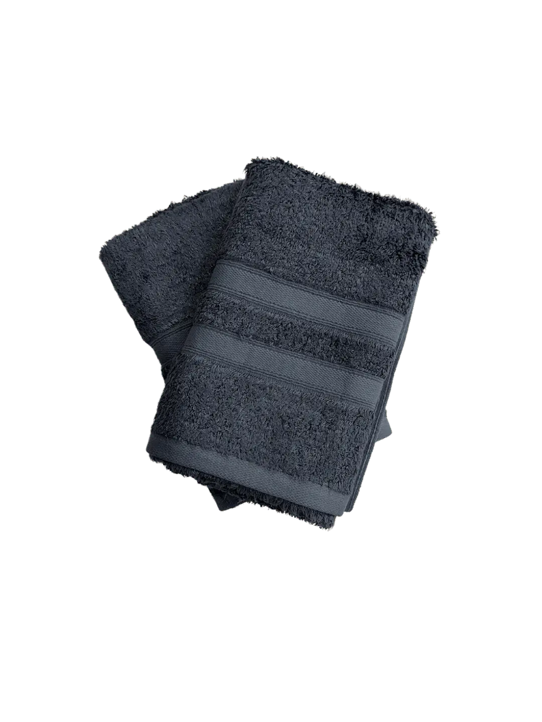 (PACK OF 2) Bamboo Cotton Hand Towels