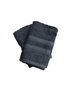 (PACK OF 2) Bamboo Cotton Hand Towels