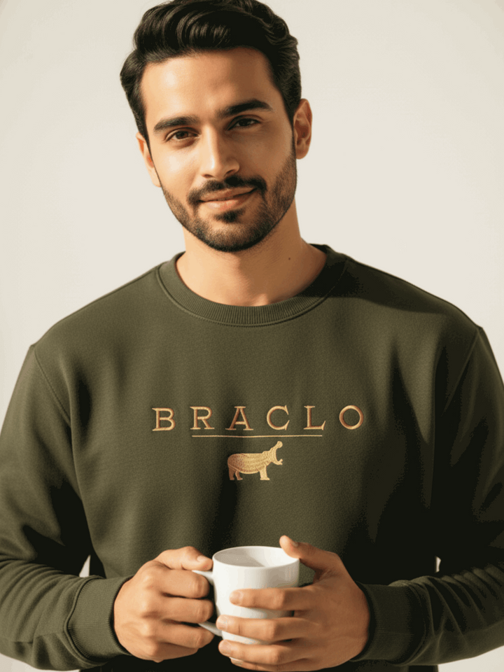 Olive Green Sweatshirt