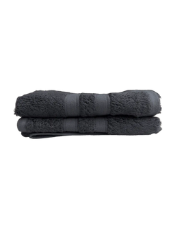 (PACK OF 2) Bamboo Cotton Hand Towels