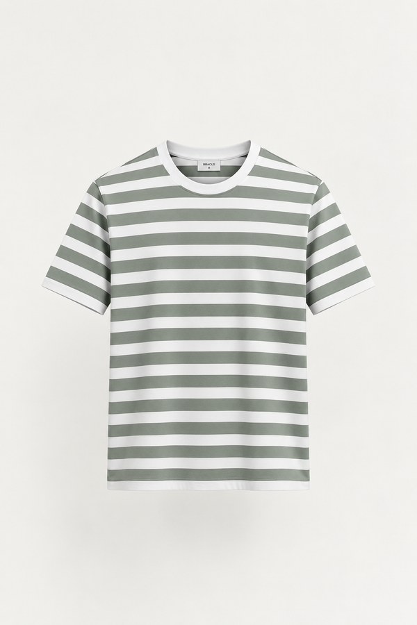Grey Stripes Tshirt