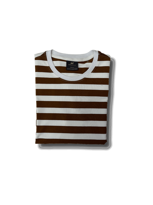 Tan Stripe T-Shirt