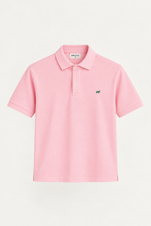 Light Pink Paris Polo Shirt