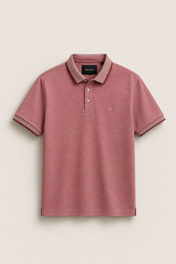 Blush Pink Polo Shirt