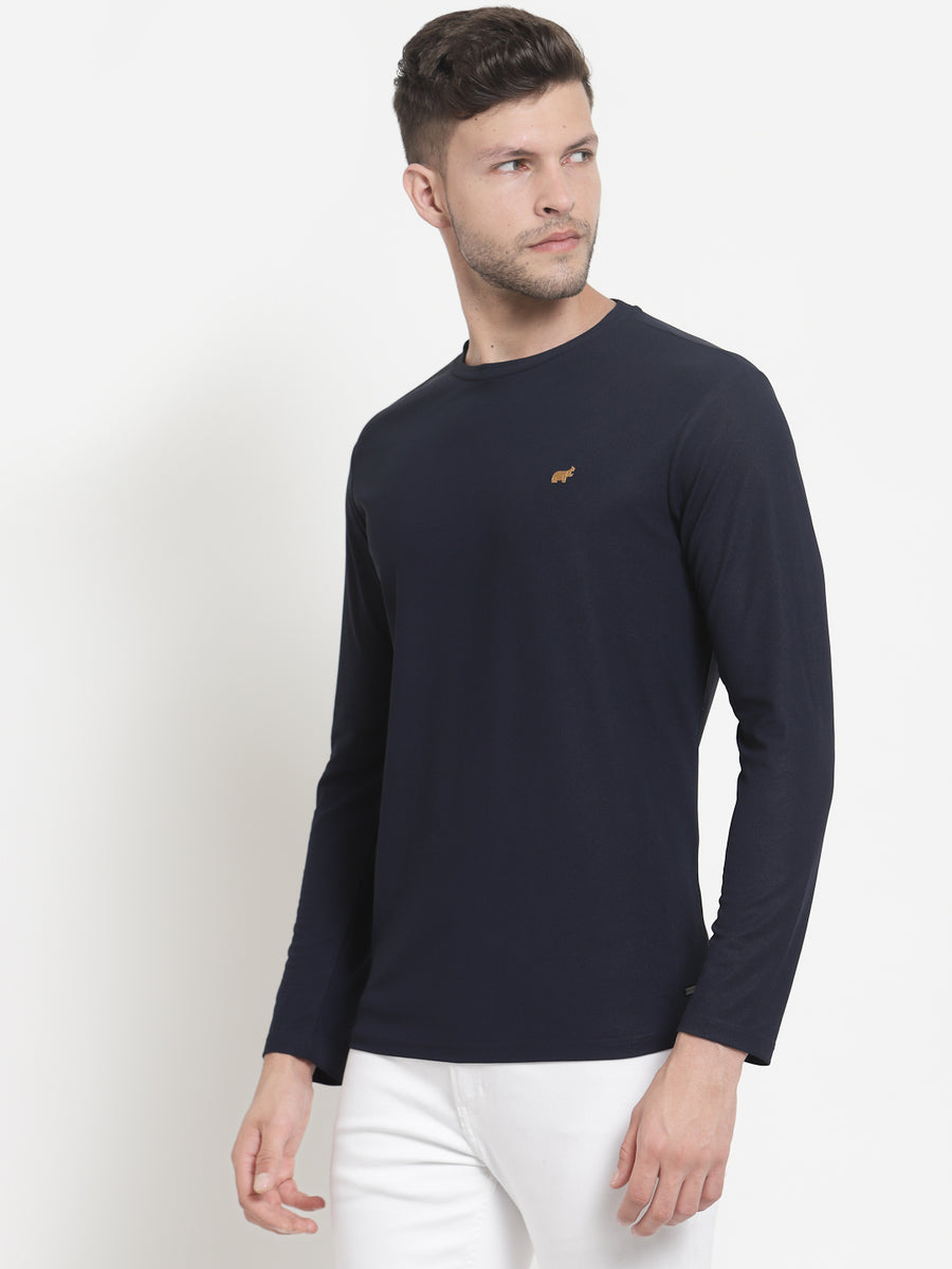 True Navy Full Sleeves Tshirt