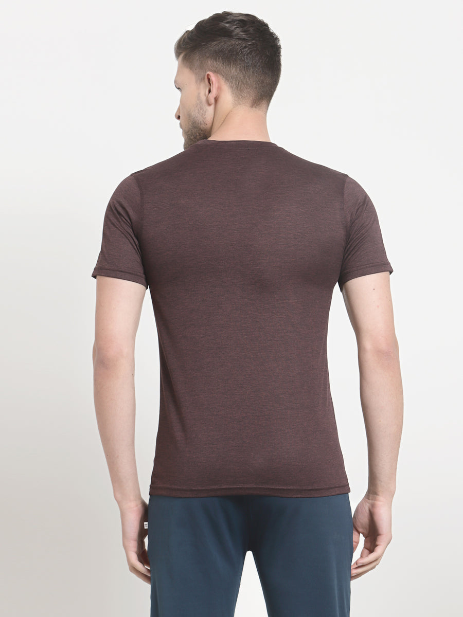 Dark Brown Gym Tshirt