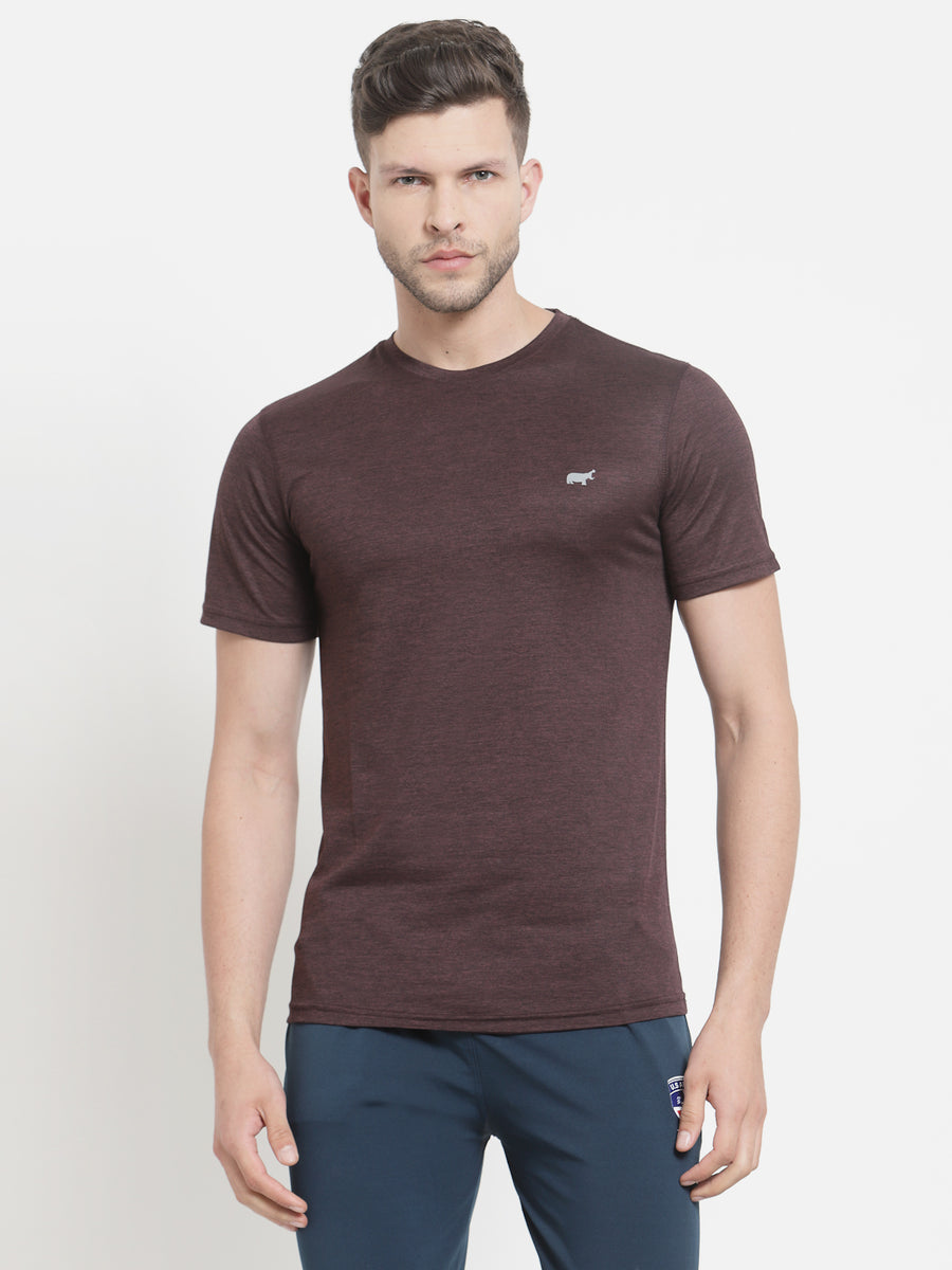 Dark Brown Gym Tshirt