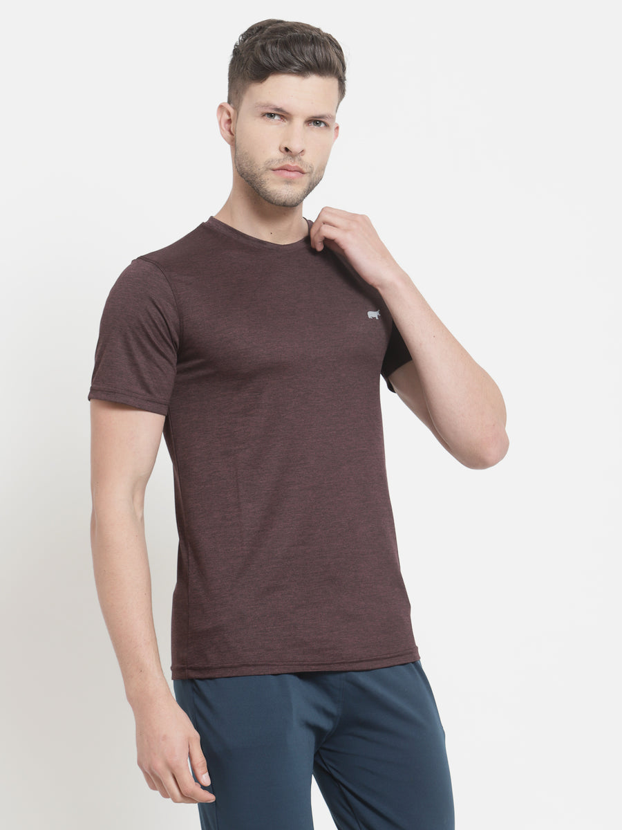 Dark Brown Gym Tshirt