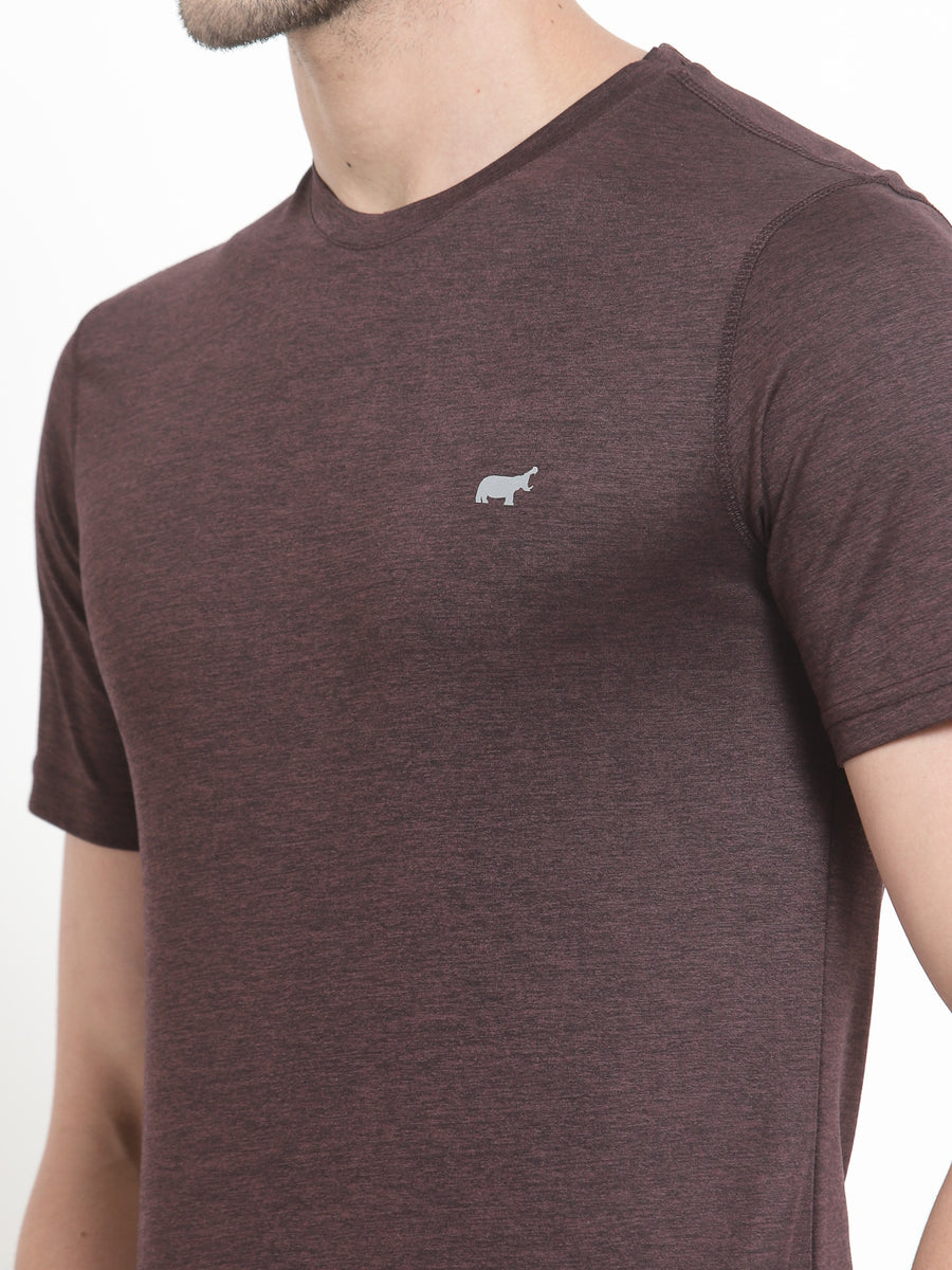 Dark Brown Gym Tshirt
