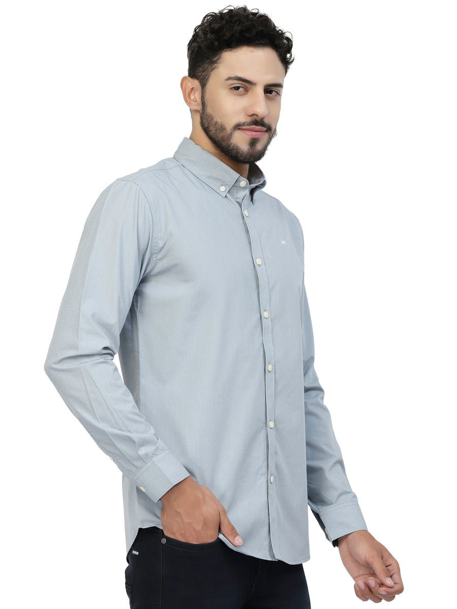 Coral Blue Casual Shirt
