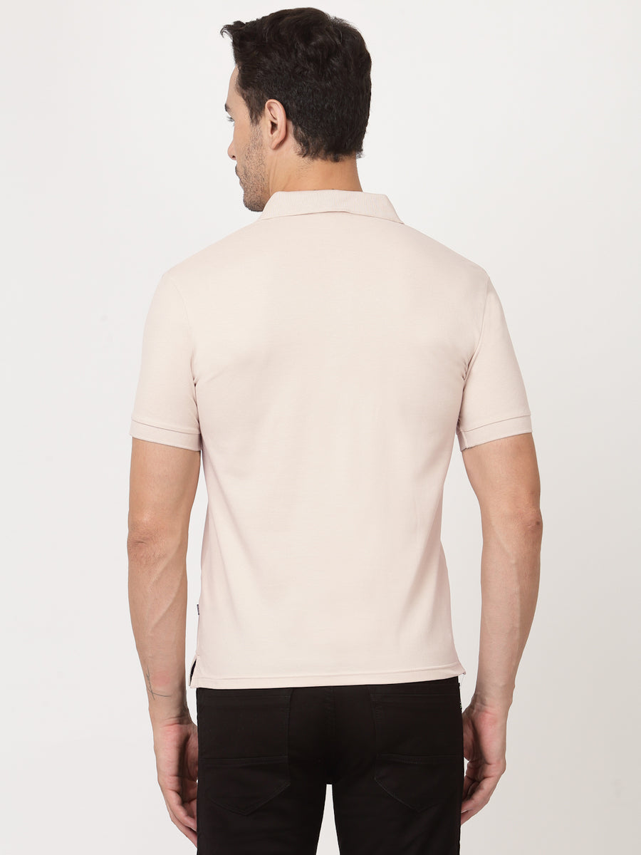 Beige Paris Polo Shirt