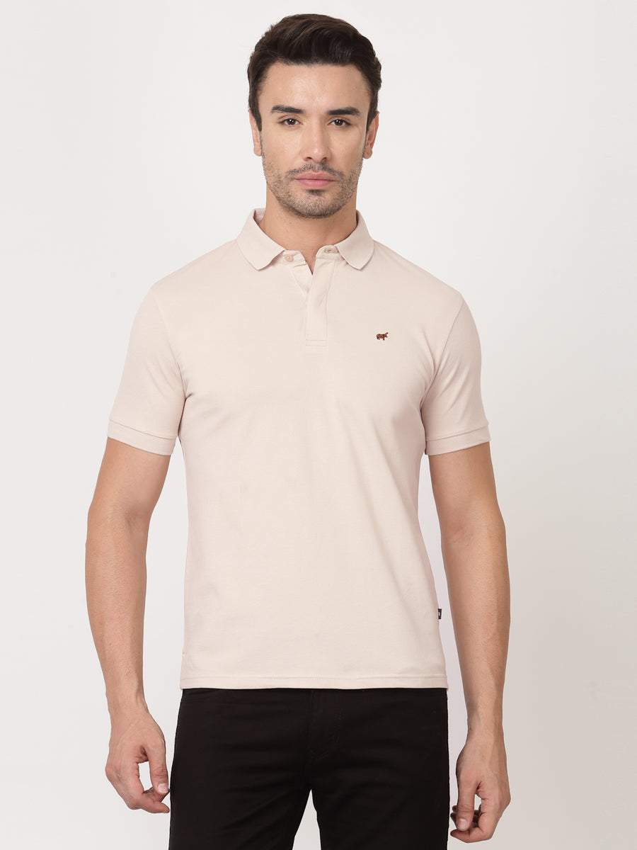 Beige Paris Polo Shirt