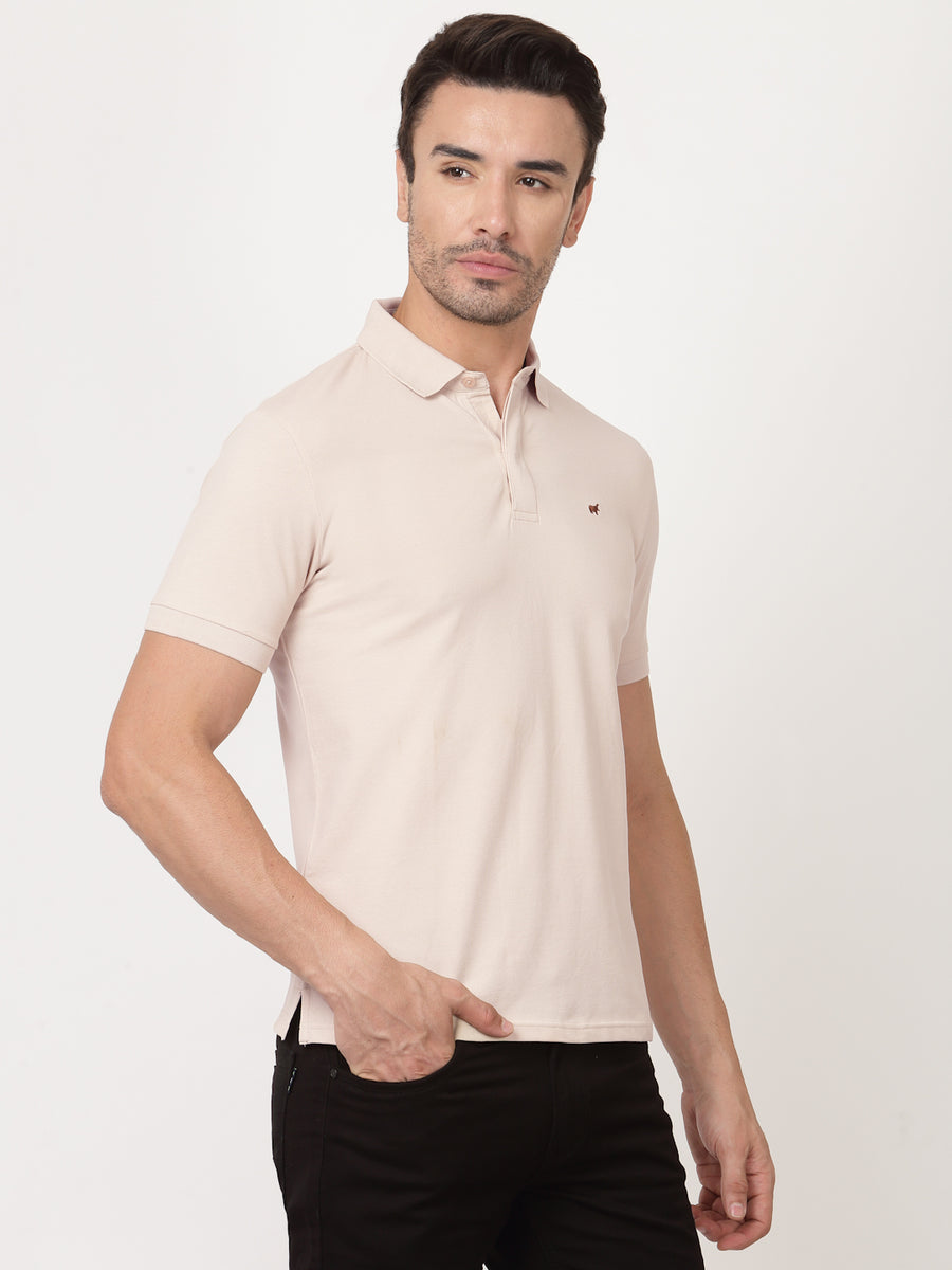 Beige Paris Polo Shirt