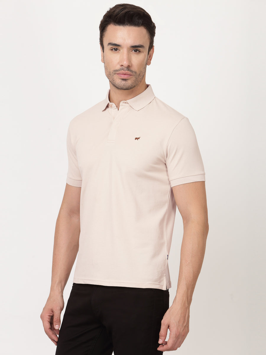 Beige Paris Polo Shirt