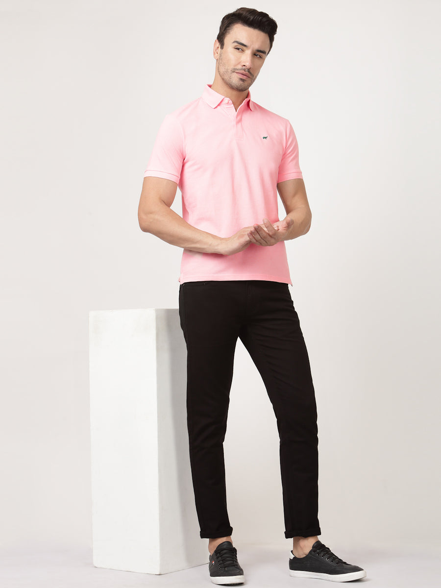 Light Pink Paris Polo Shirt