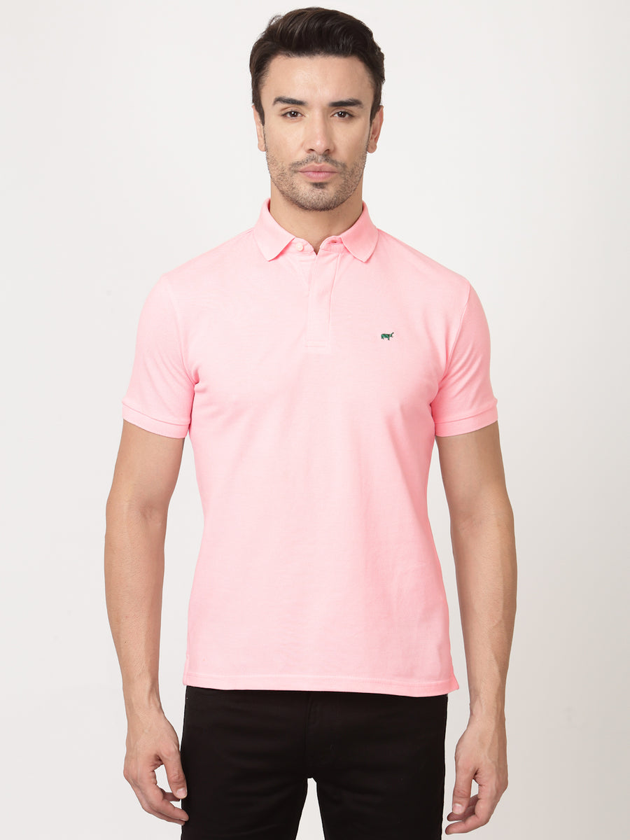 Light Pink Paris Polo Shirt