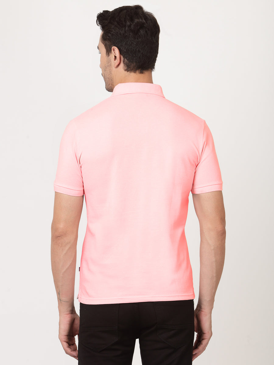 Light Pink Paris Polo Shirt