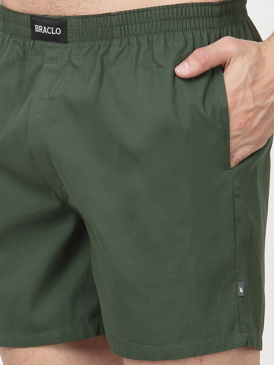 Royal Green Boxer Shorts