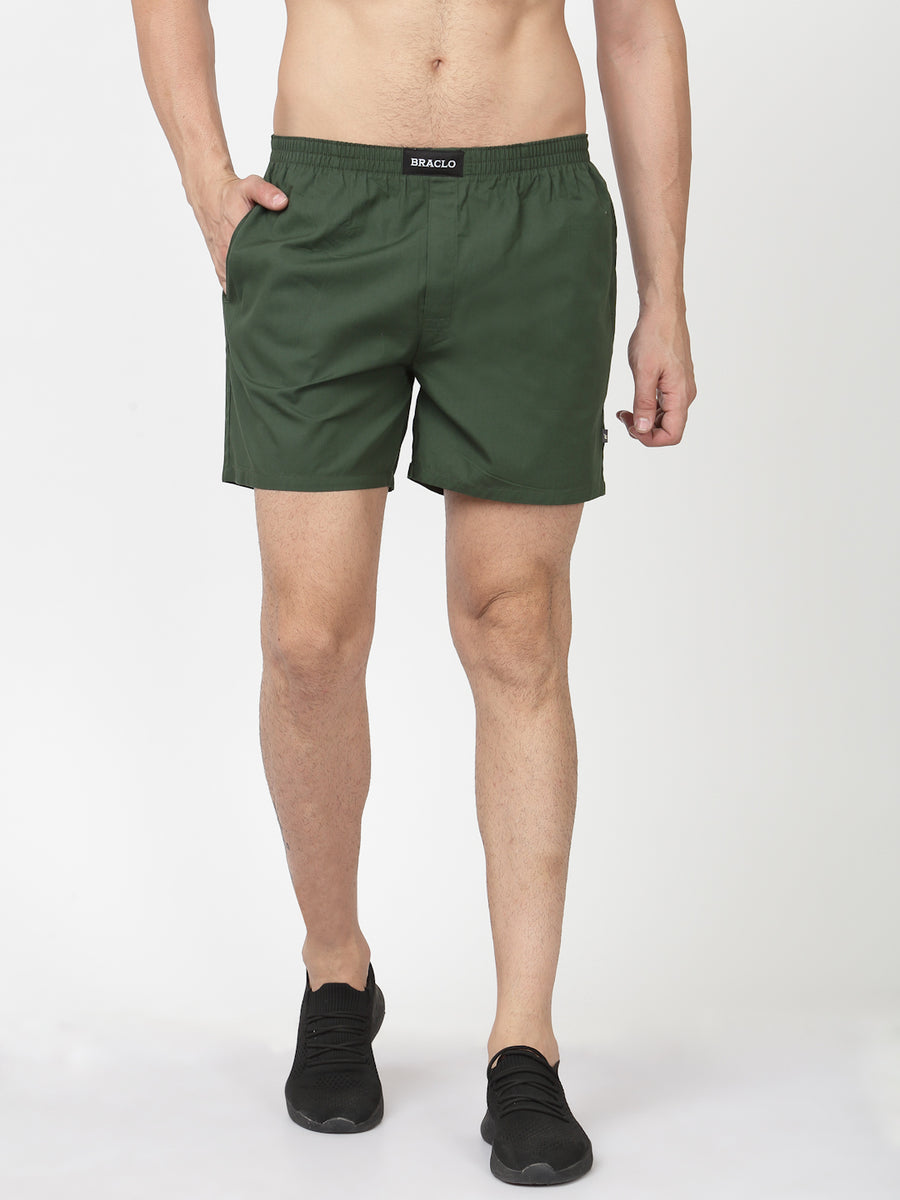 Royal Green Boxer Shorts