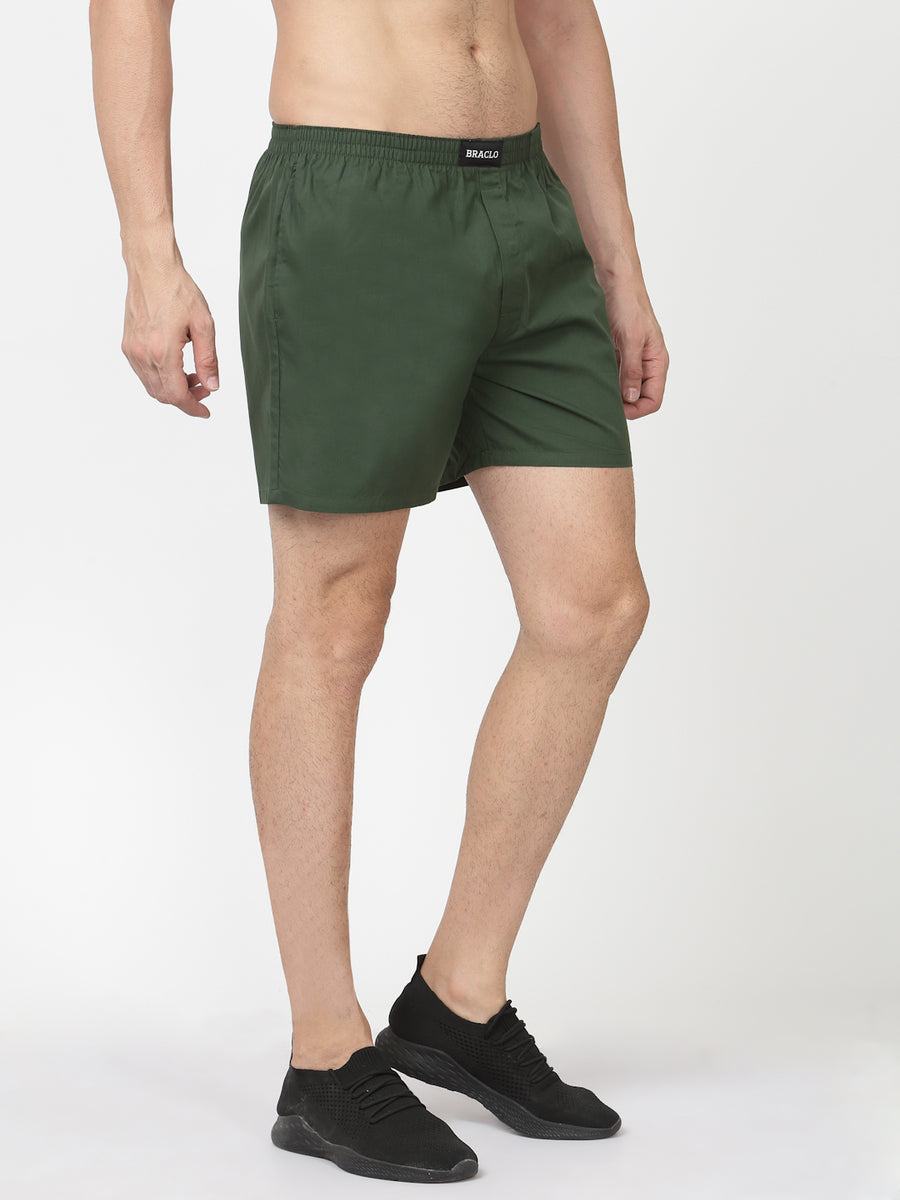 Royal Green Boxer Shorts