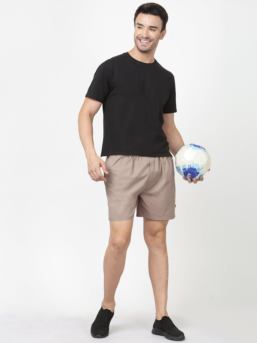 Hommie Beige Boxer Shorts