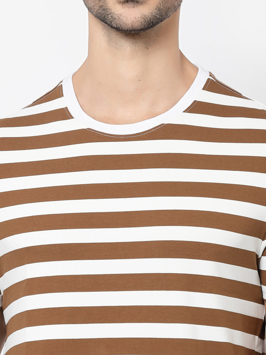 Mustard Stripes Tshirt