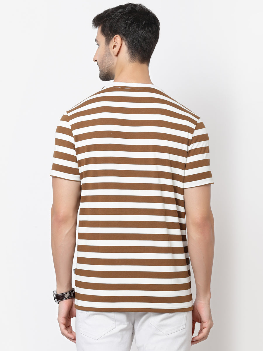Mustard Stripes Tshirt