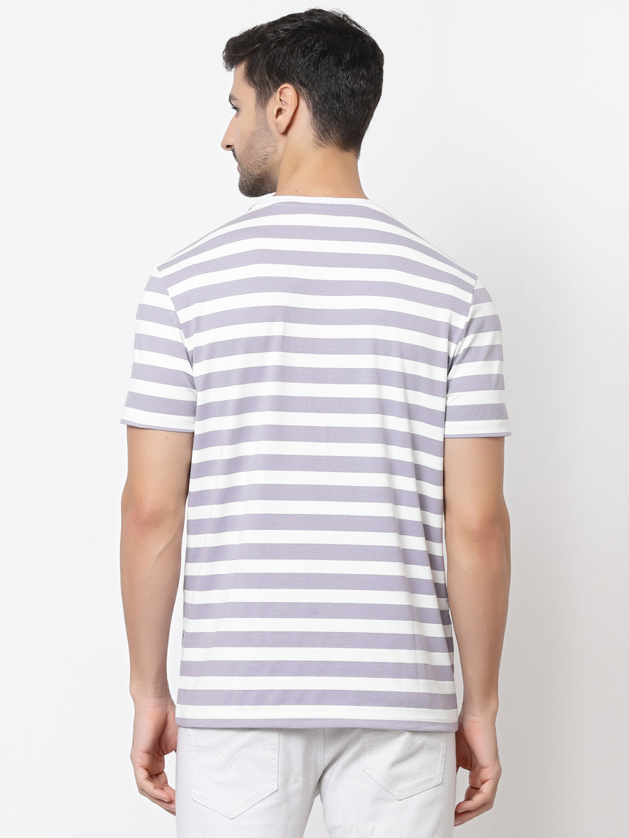 Lilac Stripes Tshirt