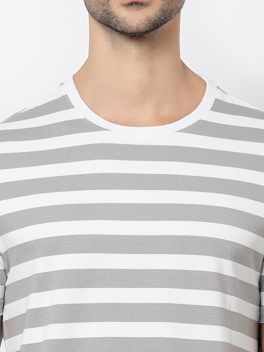 Grey Stripes Tshirt