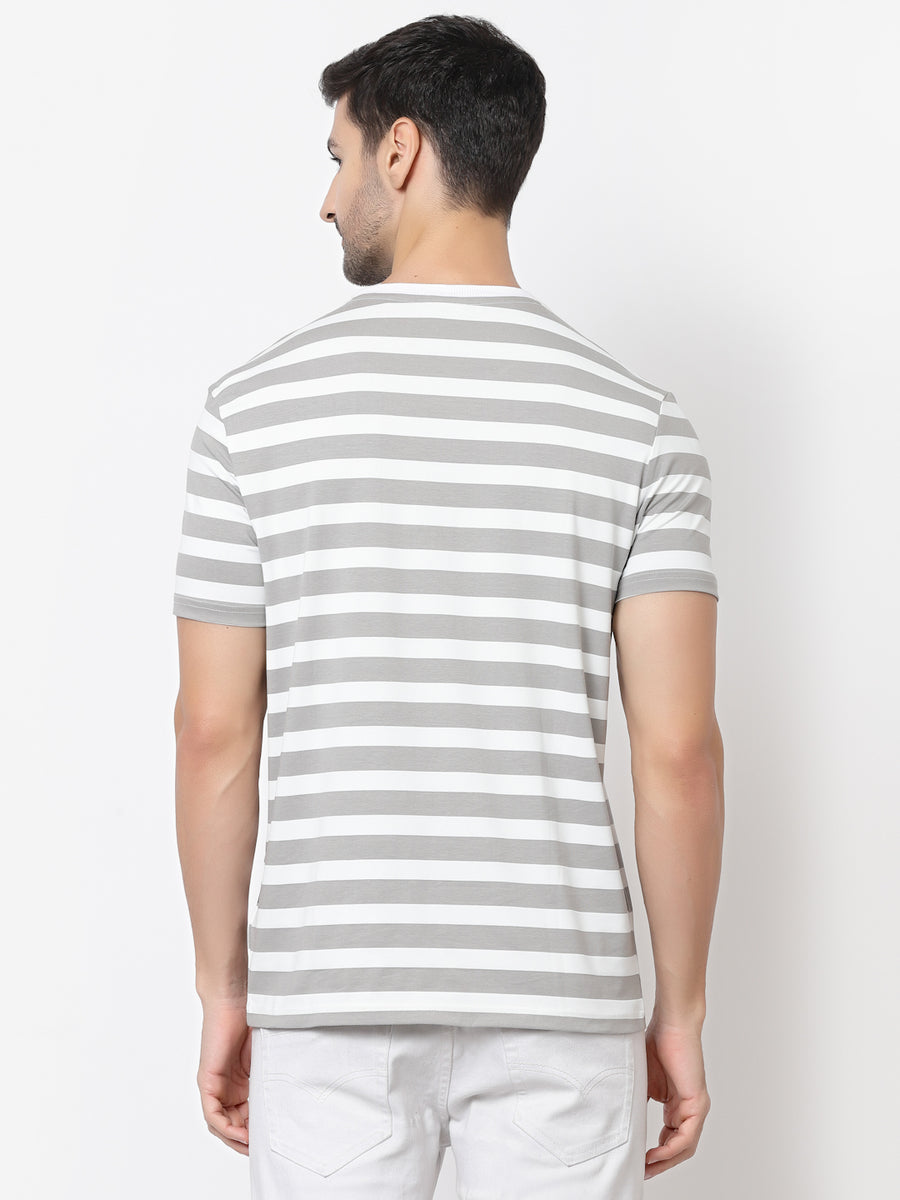 Grey Stripes Tshirt