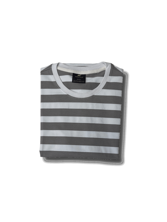 Grey Stripe T-Shirt
