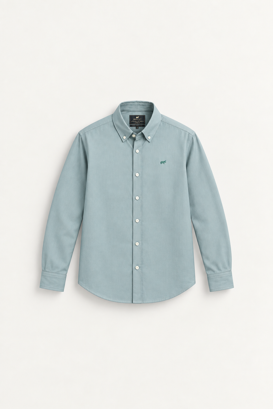 Mint Button-Down Shirt