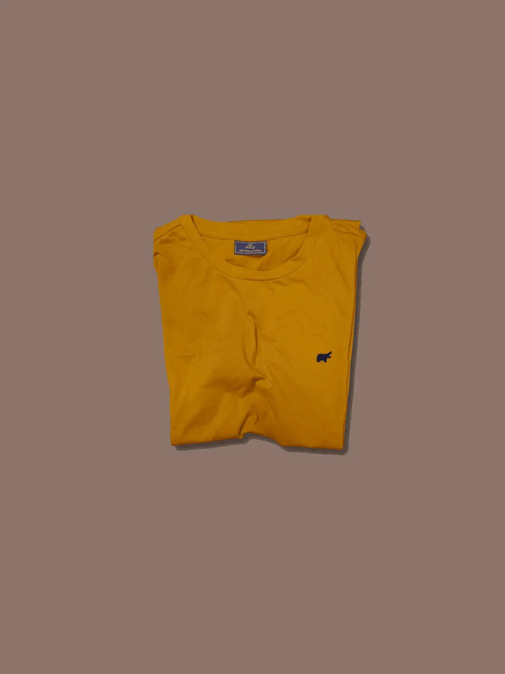 Basic Round Neck T-shirt - Braclo