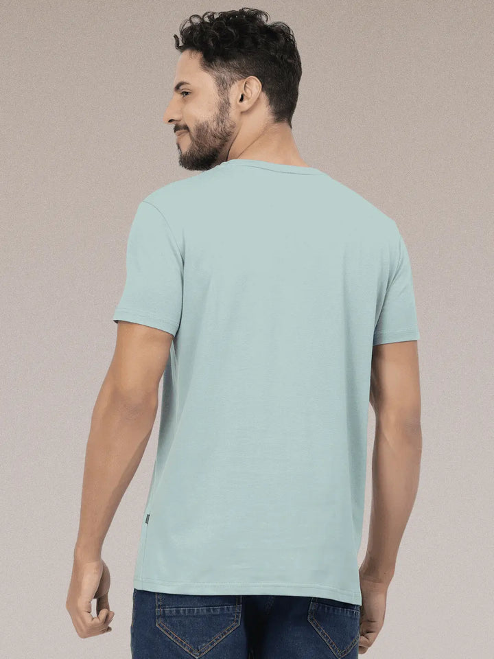 Basic Round Neck T-shirt - Braclo