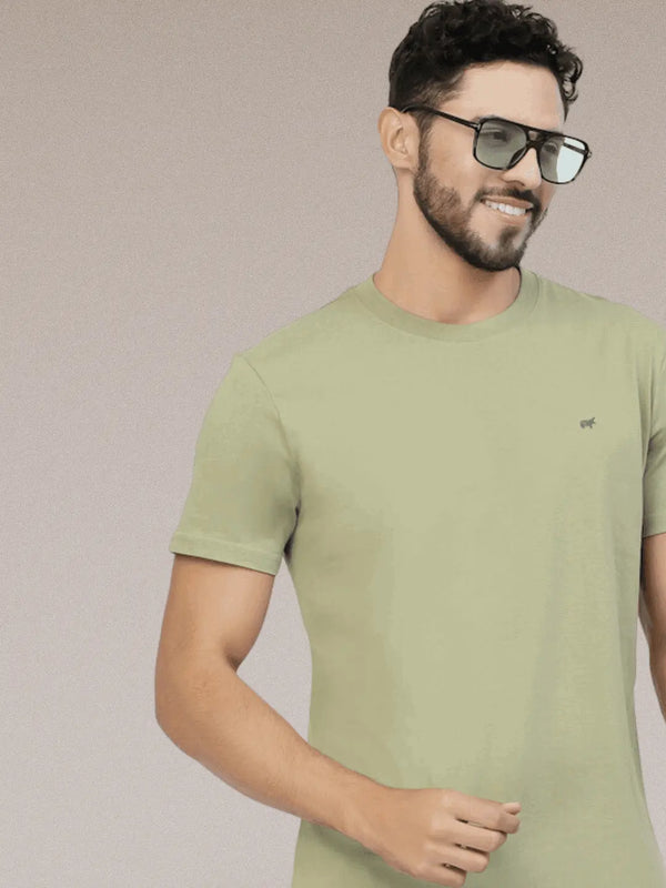 Basic Round Neck T-Shirt - Braclo