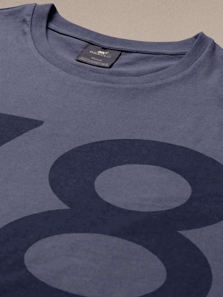 Printed Round Neck T-shirt