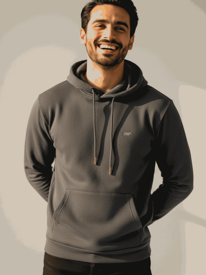 Steel Grey Hoodie