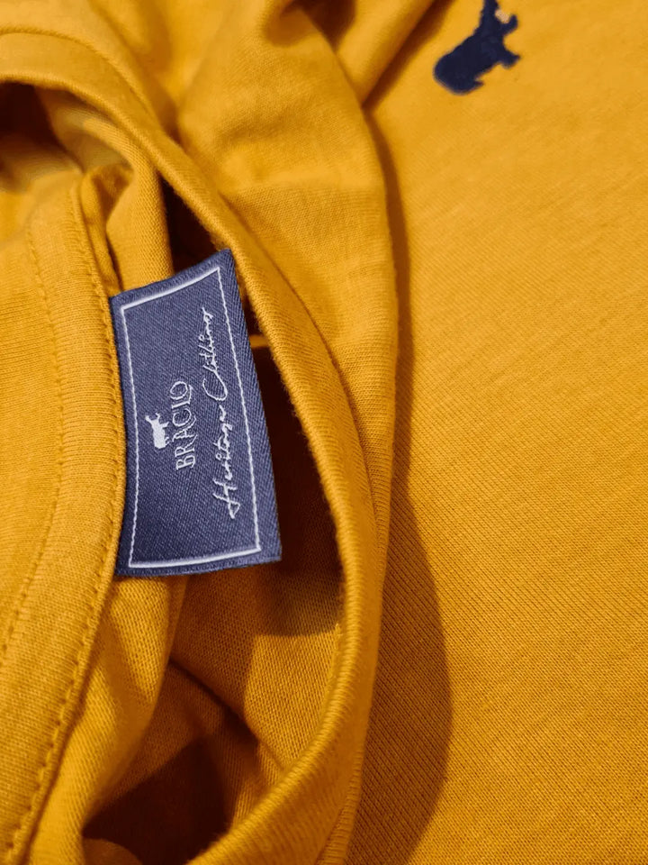 Basic Round Neck T-shirt - Braclo