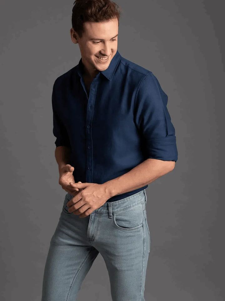 Slim Fit Twill Shirt