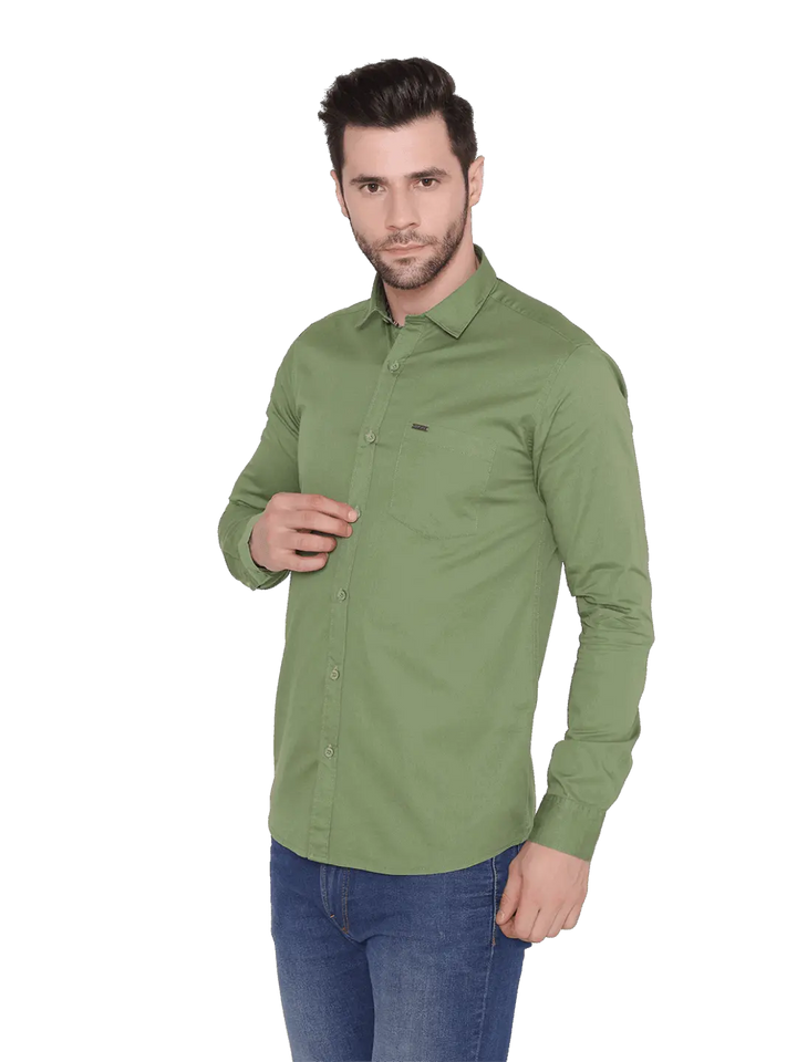 Slim Fit Twill Shirt